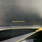 Balenciaga Hourglass Embossed Tote Bag in Gold Color 23x10x14cm - 2