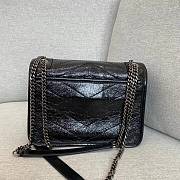 Saint Laurent Niki Silver Chain Bag 22x16x7cm - 5