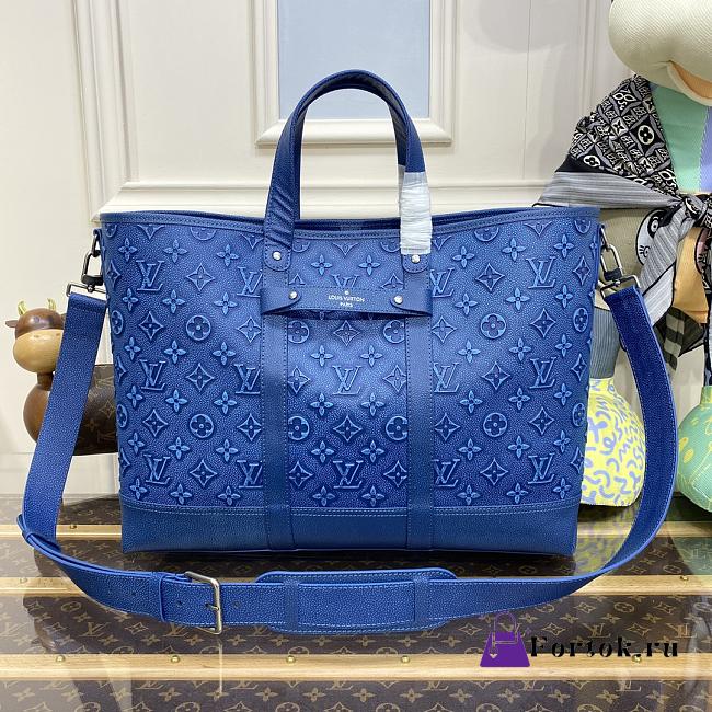 Louis Vuitton Tote Journey Bag in Blue M21371 60x37x15.5cm - 1