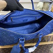 Louis Vuitton KEEPALL BANDOULIÈRE 50 in Blue M21375 50x29x23cm - 6