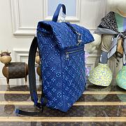 Louis Vuitton Monogram Unisex Street Style Backpack in Blue M21359 29x42x15cm - 3