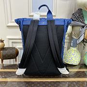 Louis Vuitton Monogram Unisex Street Style Backpack in Blue M21359 29x42x15cm - 4