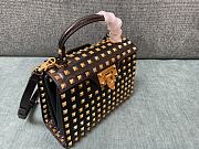 Valentino Garavani Small Rockstud Alcove Leather Bag 22x17x9cm - 3