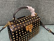 Valentino Garavani Small Rockstud Alcove Leather Bag 22x17x9cm - 6