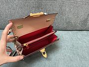 Valentino Garavani Small Rockstud Alcove Top-Handle Bag in Beige 22x17x9cm - 4