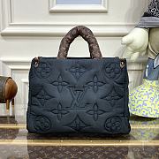 Louis Vuitton Onthego Econyl Monogram Canvas Bag in Black 41x34x19cm - 1