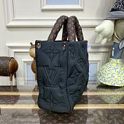 Louis Vuitton Onthego Econyl Monogram Canvas Bag in Black 41x34x19cm - 3