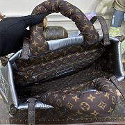 Louis Vuitton Onthego Econyl Monogram Canvas Bag in Silver M21069 34x26x13cm - 5