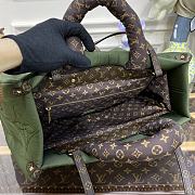 Louis Vuitton Onthego Econyl Monogram Canvas Bag in Green 41x34x19cm - 4