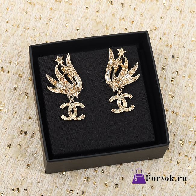 Chanel Swarovski Crystal Earrings - 1