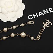 Chanel Double C Pearl Necklace - 3