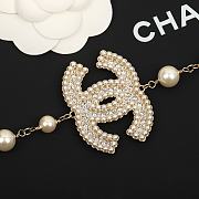 Chanel Double C Pearl Necklace - 5