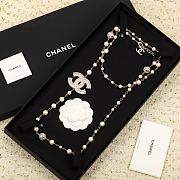 Chanel Double C Pearl Necklace - 6