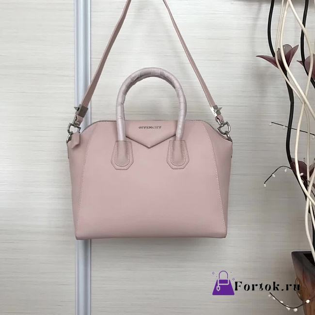 Givenchy Women's Pink Antigona Leather 28x16x24 - 1