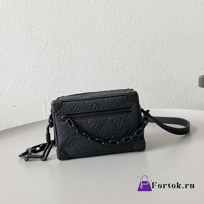 Louis Vuitton Mini Soft Trunk Monogram Embossed Bag 18×12×7cm - 1
