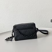 Louis Vuitton Mini Soft Trunk Monogram Embossed Bag 18×12×7cm - 1