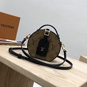Louis Vuitton Mini Boite Chapeau Monogram Canvas Wallet in Yellow Brown 13×6×12cm - 1