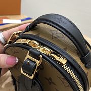 Louis Vuitton Mini Boite Chapeau Monogram Canvas Wallet in Yellow Brown 13×6×12cm - 4