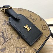 Louis Vuitton Mini Boite Chapeau Monogram Canvas Wallet in Yellow Brown 13×6×12cm - 3