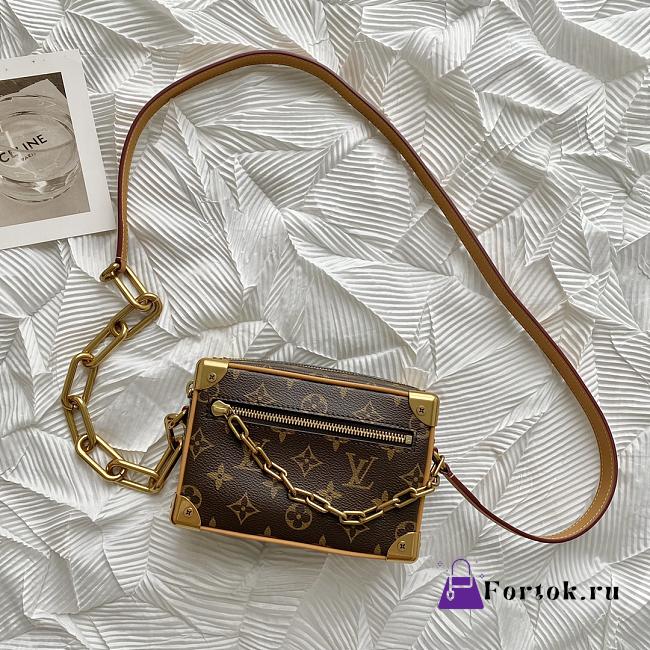 Louis Vuitton Mini Soft Trunk Monogram Bag 18×12×7cm - 1