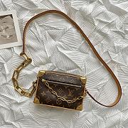 Louis Vuitton Mini Soft Trunk Monogram Bag 18×12×7cm - 1