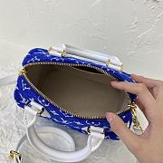 Louis Vuitton Speedy Bandoulière 20 Bag in Blue 20×12×13cm - 4