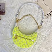 Louis Vuitton Loop Bag in Neon Yellow M81484 23×22×7cm - 1