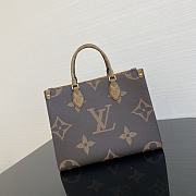 Louis Vuitton Onthego Monogram Reverse Brown Bag 26×34×12cm - 1