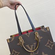 Louis Vuitton Onthego Monogram Reverse Brown Bag 26×34×12cm - 4