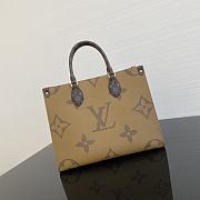 Louis Vuitton Onthego Monogram Reverse Brown Bag 26×34×12cm - 6
