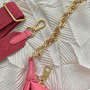 Louis Vuitton Over The Moon Bubblegram Pink 27×7×15.5cm - 5