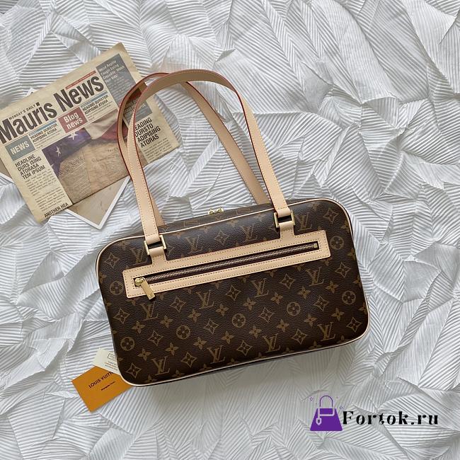 Louis Vuitton Cite Monogram Canvas Bag 26×10×16cm - 1