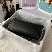 Chanel Wallet On Chain In Black 28x20x12cm - 5