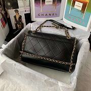 Chanel Wallet On Chain In Black 28x20x12cm - 4