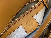 MCM SS Millie Visetos Bag in Brown 13x20x5cm - 3