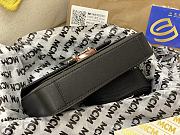 MCM SS Millie Visetos Bag in Black 13x20x5cm - 3