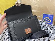 MCM SS Millie Visetos Bag in Black 13x20x5cm - 6