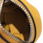 Loewe Leather Elephant Charm in Yellow 9x8x5cm - 3