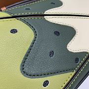 Loewe Mini Puzzle Kiwi Fruit Pattern Bag 18x11x7.5cm - 5