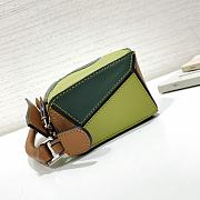 Loewe Mini Puzzle Kiwi Fruit Pattern Bag 18x11x7.5cm - 6