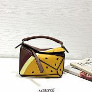 Loewe Mini Puzzle Passion Fruit Pattern Bag 18x11x7.5cm - 1