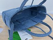 Bottega Veneta Arco Denim Tote Bag 25x16x8cm - 6