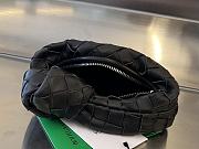 Bottega Veneta Black Candy Jodie Bag 16x17x6.5cm - 6