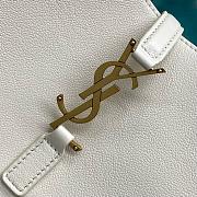 Saint Laurent Small Hobo Underarm Bag in White 713938 22x9.5x21.5cm - 2