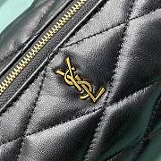 Saint Laurent Sade Tube Shoulder Bag in Black 23×11.5.×11cm - 5