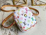 Louis Vuitton Rift Bronne 16 White Monogram Multicolor M40055 16x13.5x4.5cm - 6