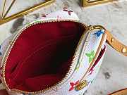 Louis Vuitton Rift Bronne 16 White Monogram Multicolor M40055 16x13.5x4.5cm - 4