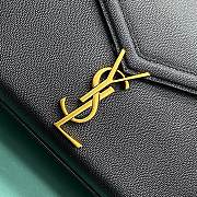 Saint Laurent Cassandra Medium Bag in Black 24x10x19.5cm - 2