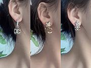 Chanel 23p Five-pointed Star Double C Earrings - 4