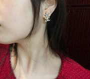 Chanel 23p Five-pointed Star Double C Earrings - 3